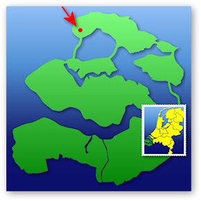 Plattegrond Zeeland